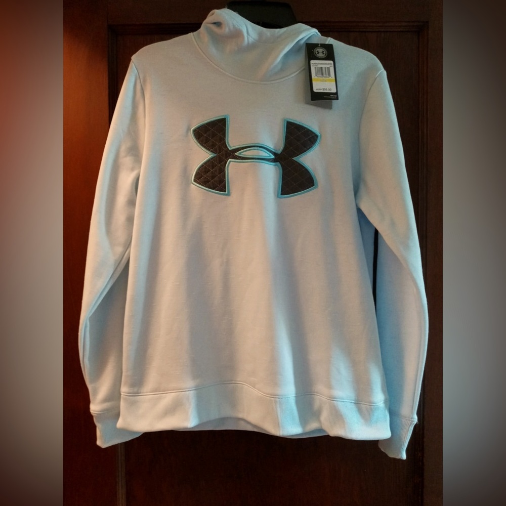 Brand new under Armour aqua sweatshirt